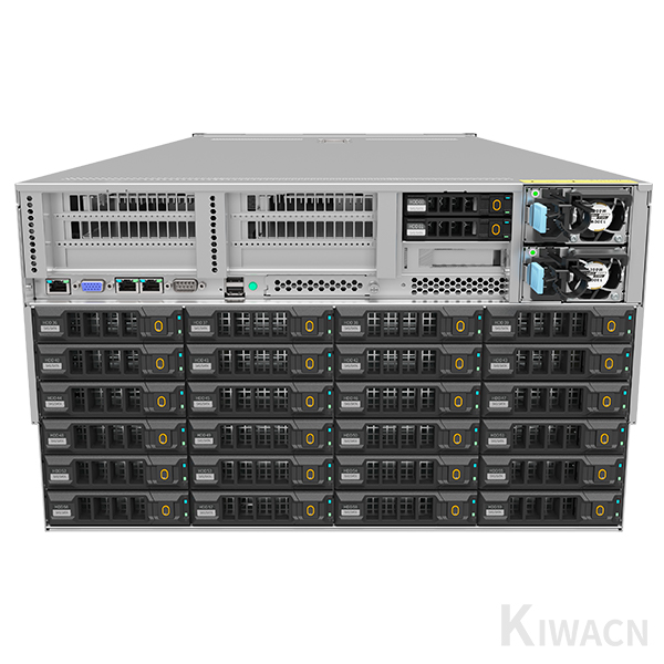 6u 60 Bays L-Shaped Server Chassis